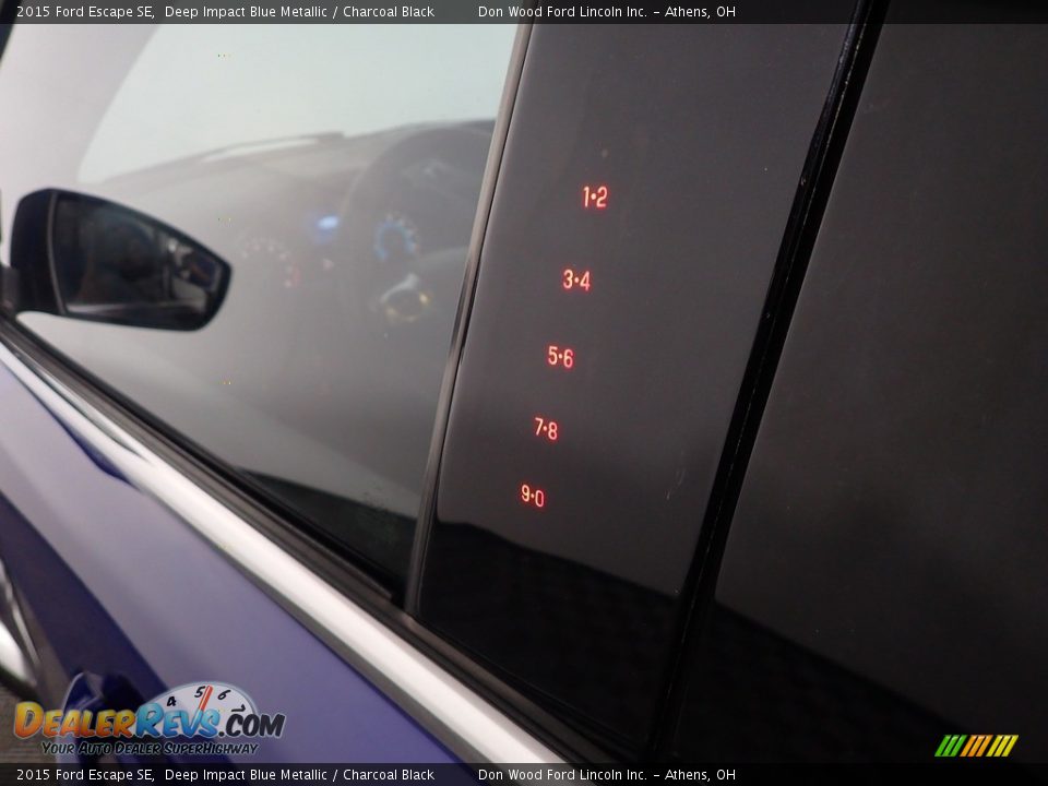 2015 Ford Escape SE Deep Impact Blue Metallic / Charcoal Black Photo #18