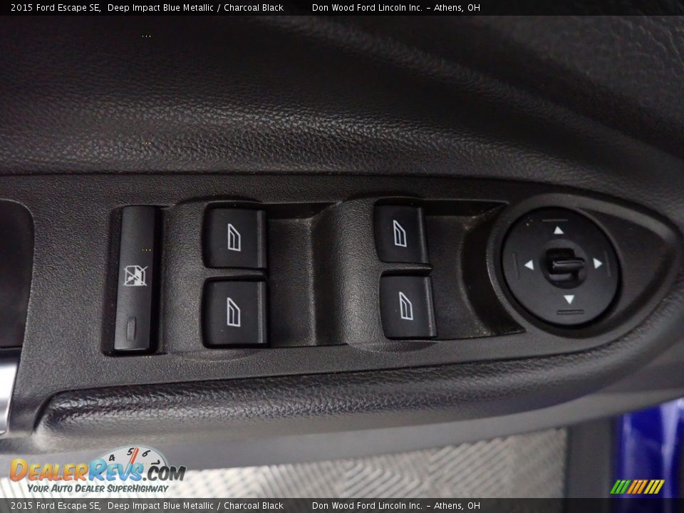 2015 Ford Escape SE Deep Impact Blue Metallic / Charcoal Black Photo #20