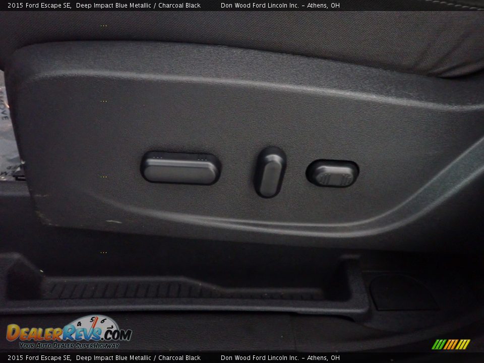 2015 Ford Escape SE Deep Impact Blue Metallic / Charcoal Black Photo #22