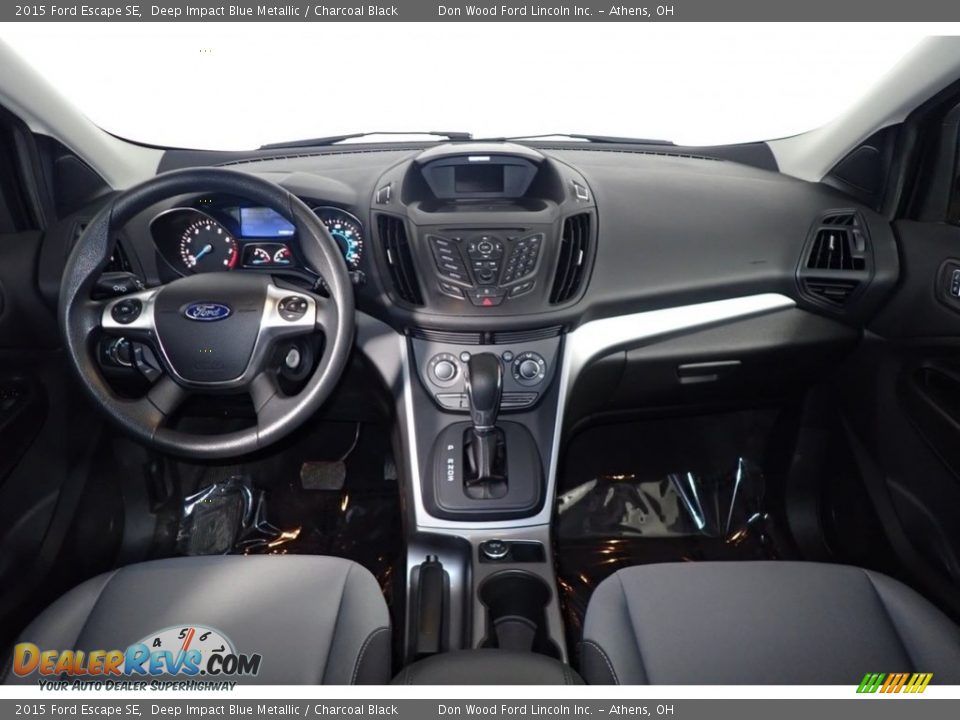 2015 Ford Escape SE Deep Impact Blue Metallic / Charcoal Black Photo #23