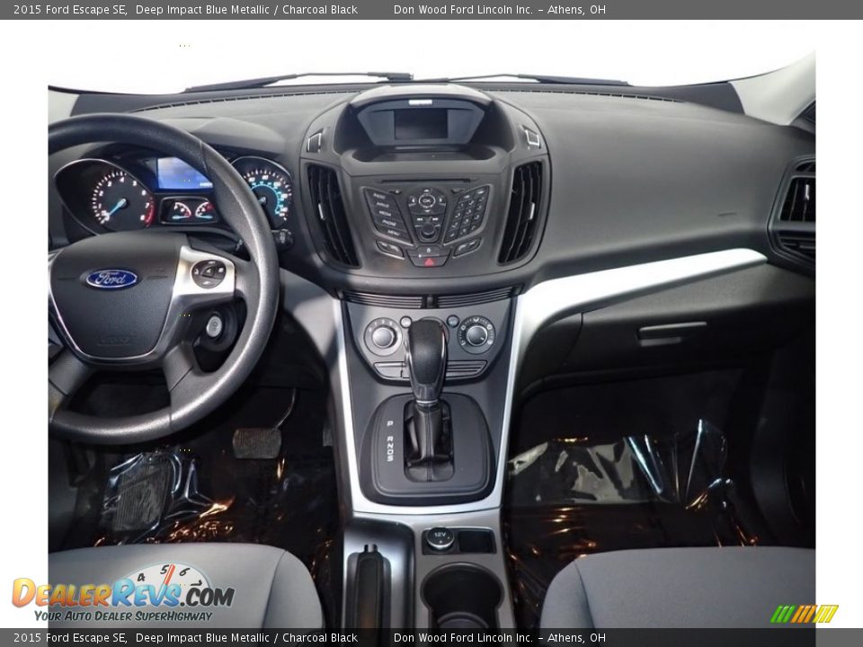 2015 Ford Escape SE Deep Impact Blue Metallic / Charcoal Black Photo #24