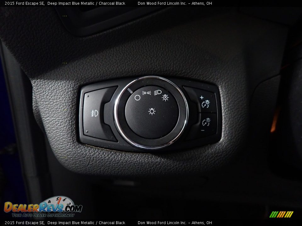 2015 Ford Escape SE Deep Impact Blue Metallic / Charcoal Black Photo #30