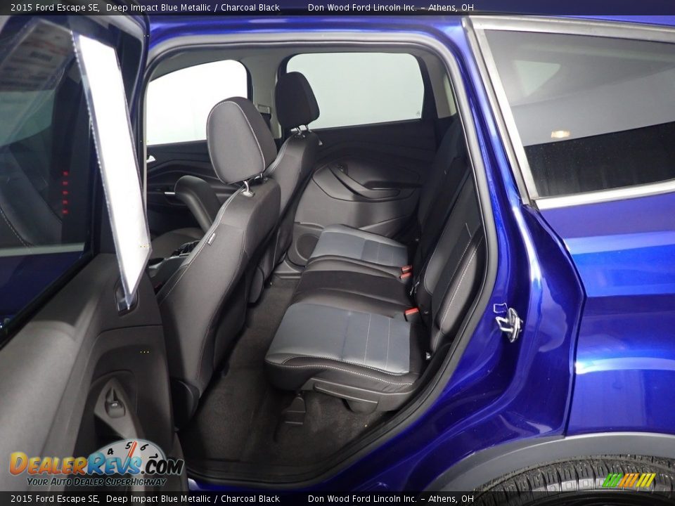 2015 Ford Escape SE Deep Impact Blue Metallic / Charcoal Black Photo #34