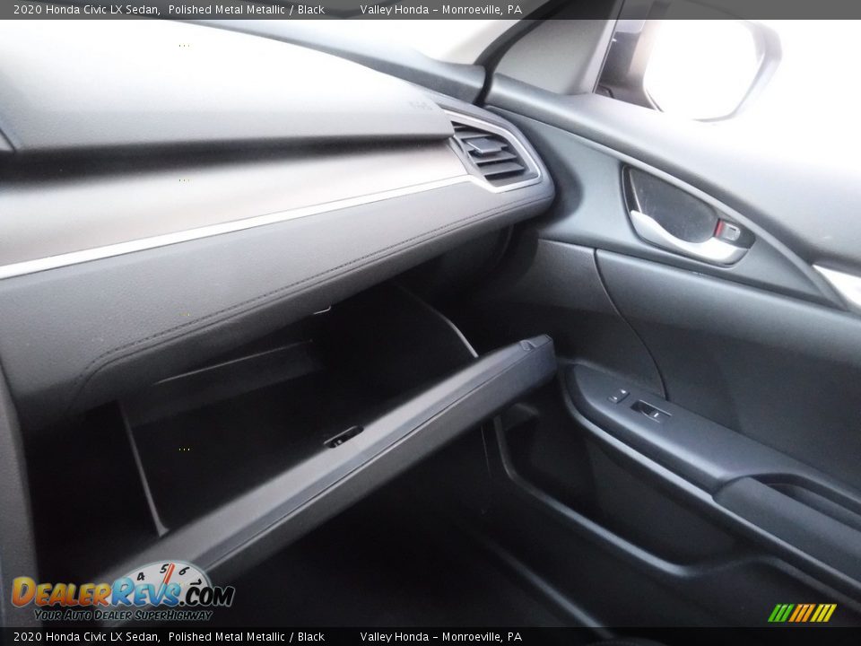 2020 Honda Civic LX Sedan Polished Metal Metallic / Black Photo #20