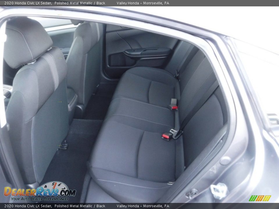 2020 Honda Civic LX Sedan Polished Metal Metallic / Black Photo #22