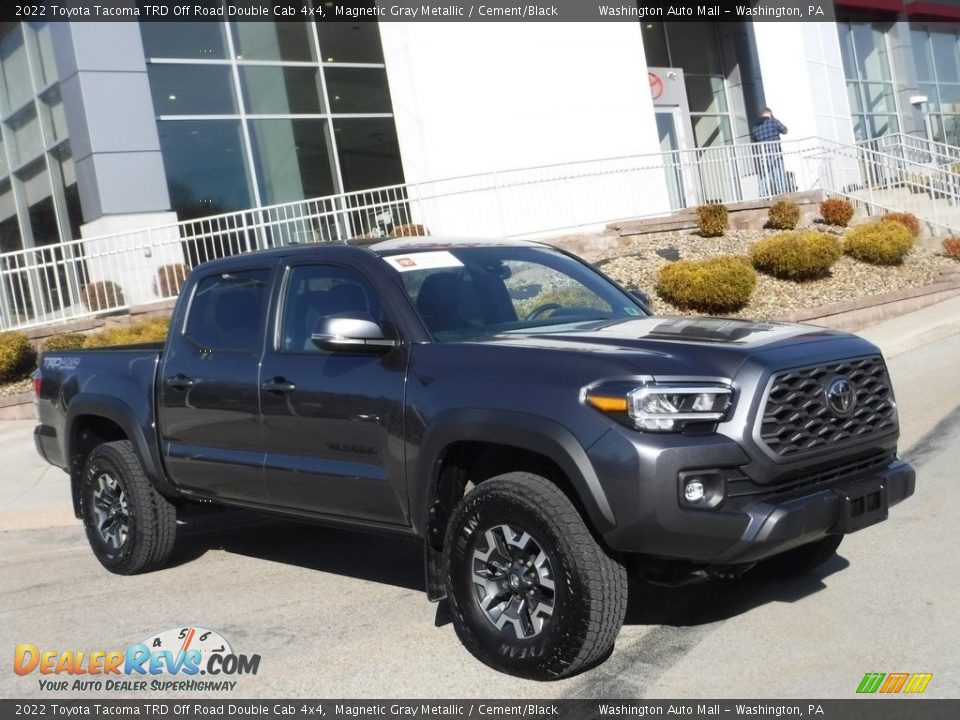 2022 Toyota Tacoma TRD Off Road Double Cab 4x4 Magnetic Gray Metallic / Cement/Black Photo #1
