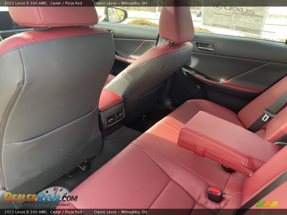 Rear Seat of 2023 Lexus IS 300 AWD Photo #3