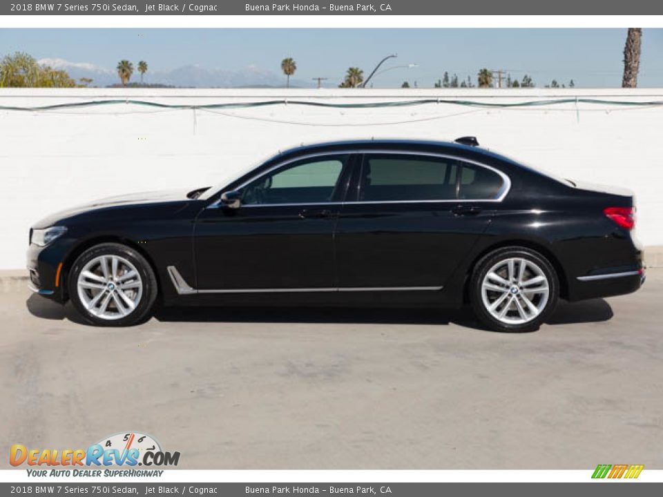 Jet Black 2018 BMW 7 Series 750i Sedan Photo #8