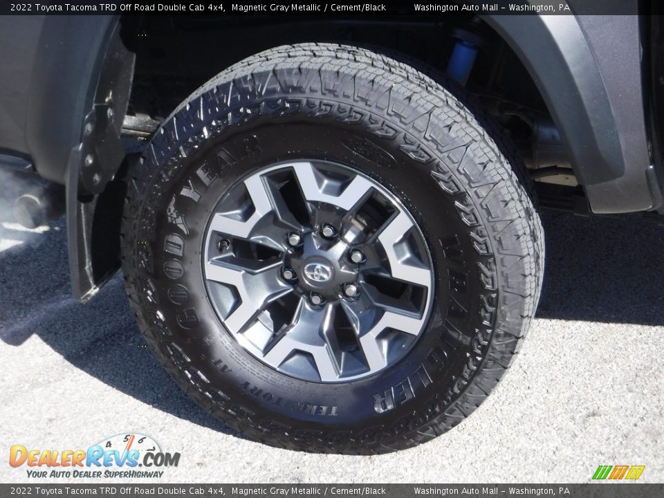 2022 Toyota Tacoma TRD Off Road Double Cab 4x4 Magnetic Gray Metallic / Cement/Black Photo #10