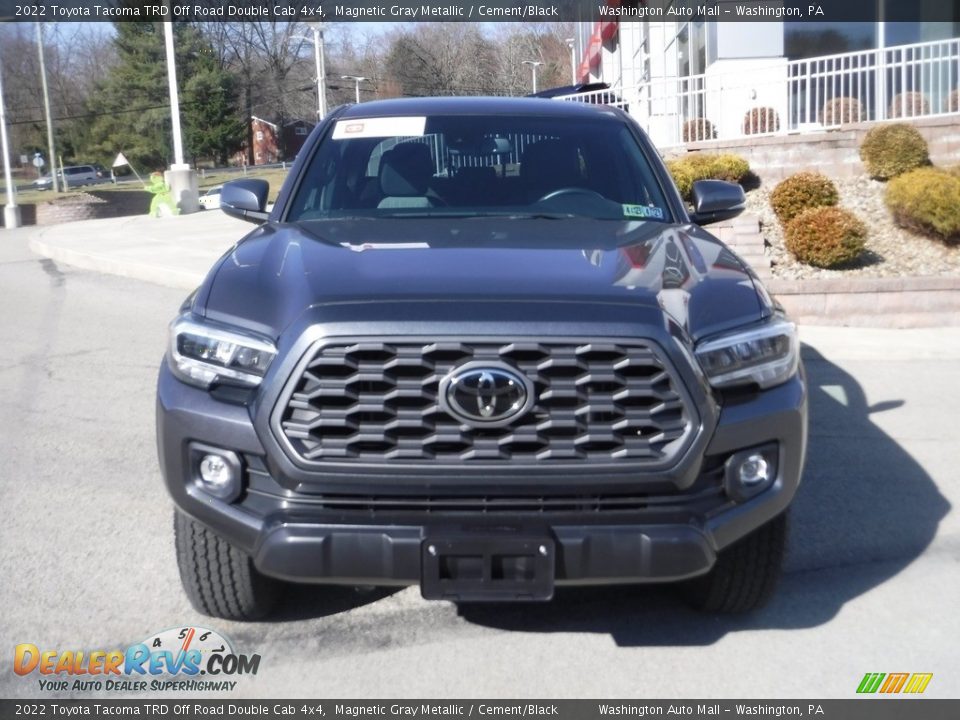 2022 Toyota Tacoma TRD Off Road Double Cab 4x4 Magnetic Gray Metallic / Cement/Black Photo #11