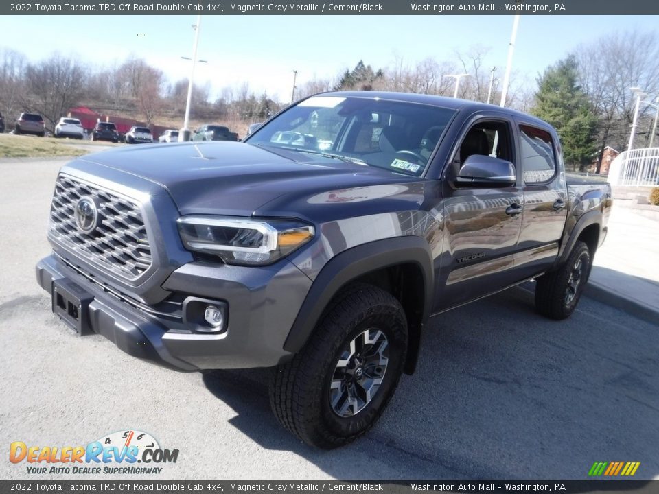 2022 Toyota Tacoma TRD Off Road Double Cab 4x4 Magnetic Gray Metallic / Cement/Black Photo #12