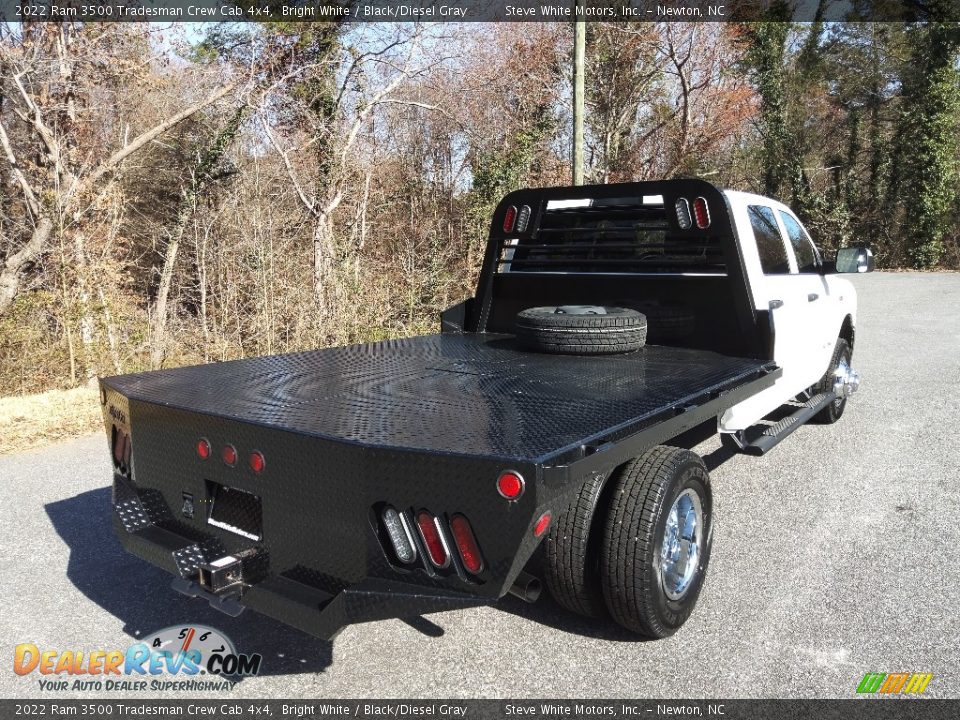 2022 Ram 3500 Tradesman Crew Cab 4x4 Bright White / Black/Diesel Gray Photo #6