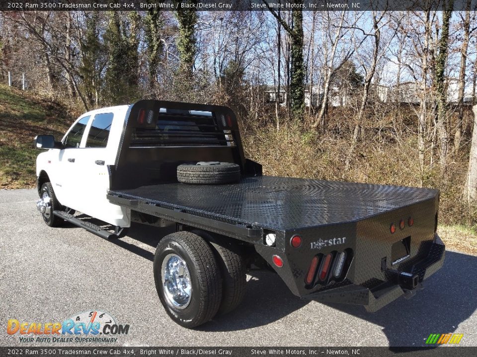 2022 Ram 3500 Tradesman Crew Cab 4x4 Bright White / Black/Diesel Gray Photo #9