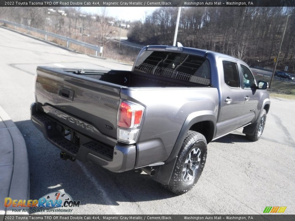 2022 Toyota Tacoma TRD Off Road Double Cab 4x4 Magnetic Gray Metallic / Cement/Black Photo #17