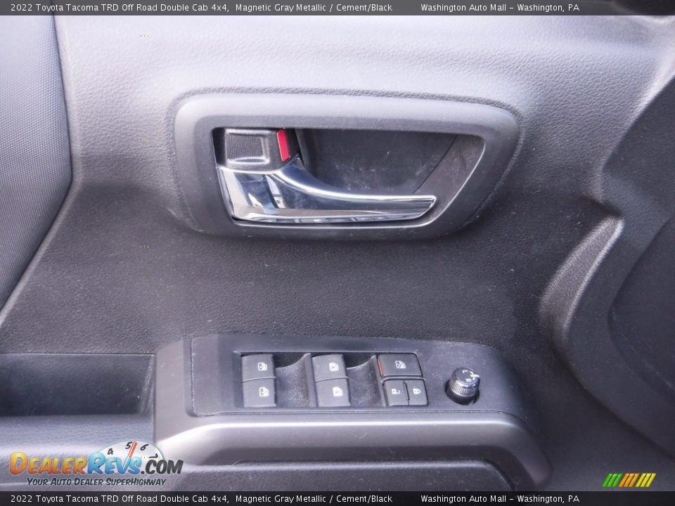 2022 Toyota Tacoma TRD Off Road Double Cab 4x4 Magnetic Gray Metallic / Cement/Black Photo #22