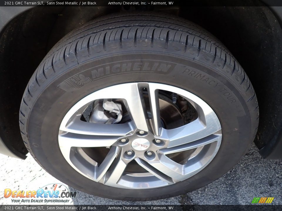 2021 GMC Terrain SLT Satin Steel Metallic / Jet Black Photo #5