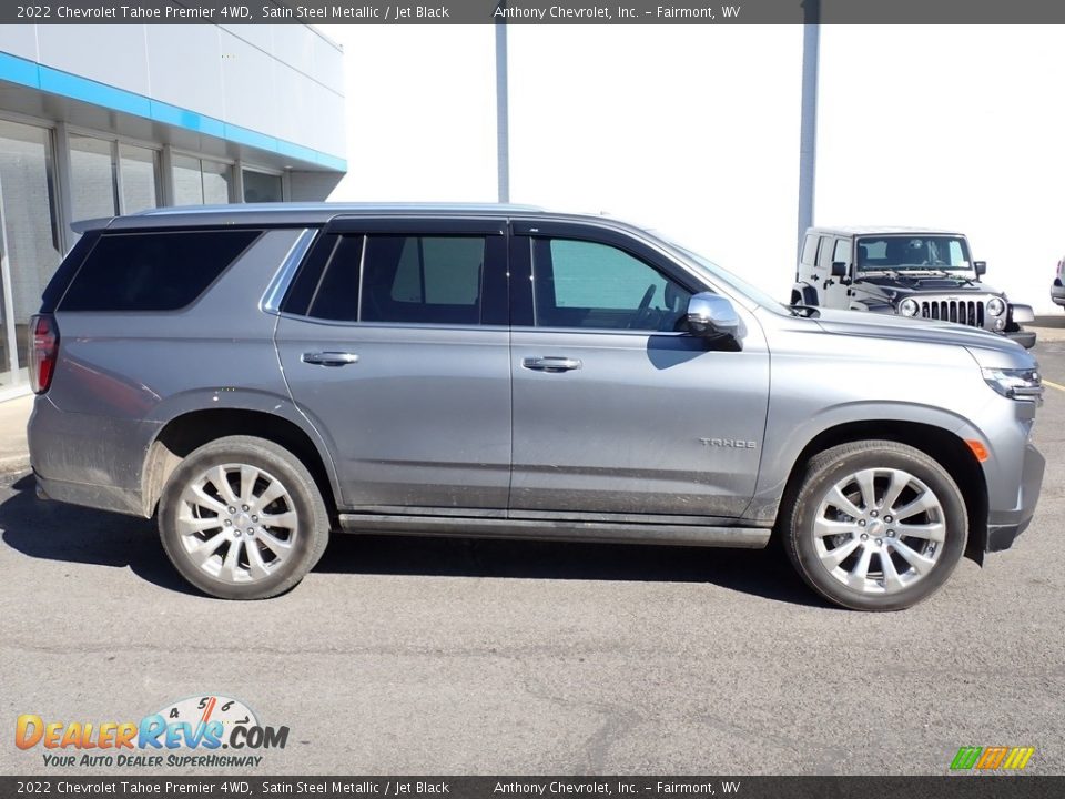 2022 Chevrolet Tahoe Premier 4WD Satin Steel Metallic / Jet Black Photo #2
