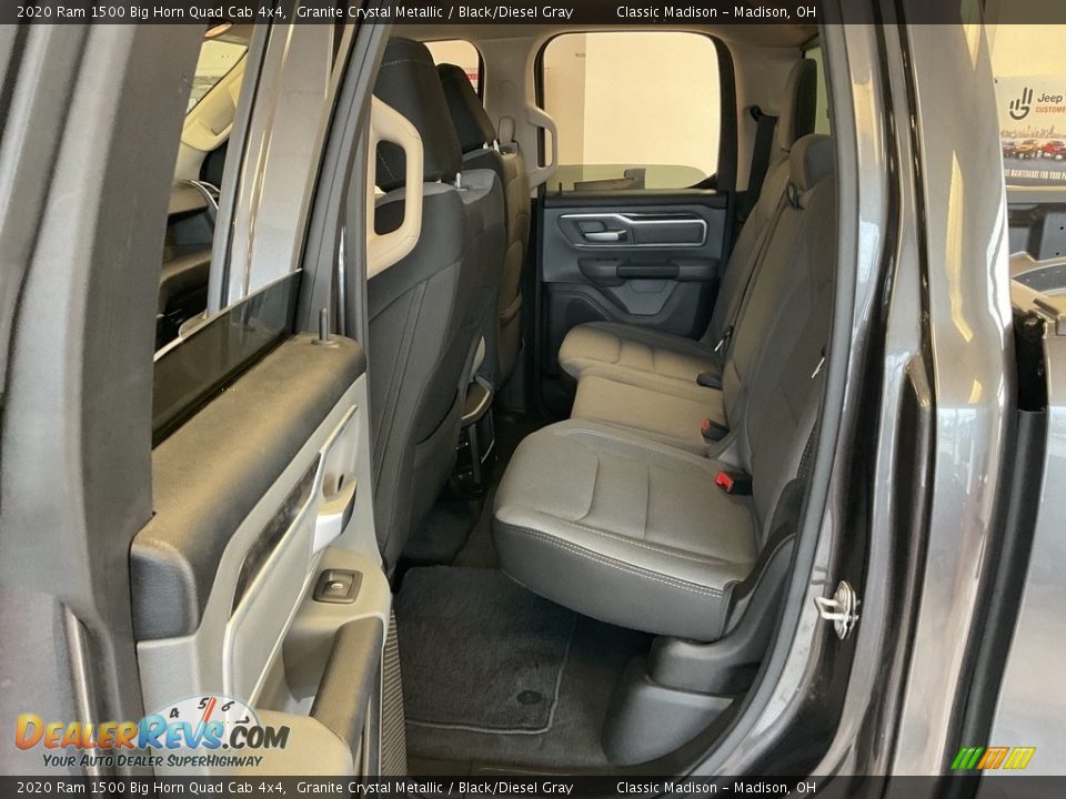 2020 Ram 1500 Big Horn Quad Cab 4x4 Granite Crystal Metallic / Black/Diesel Gray Photo #4