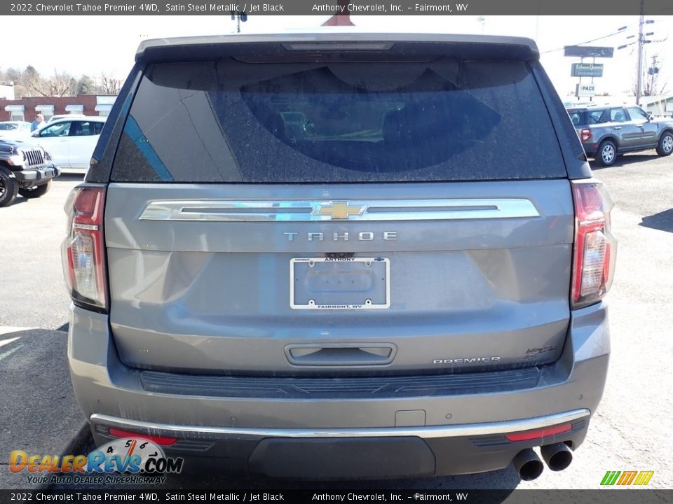 2022 Chevrolet Tahoe Premier 4WD Satin Steel Metallic / Jet Black Photo #4