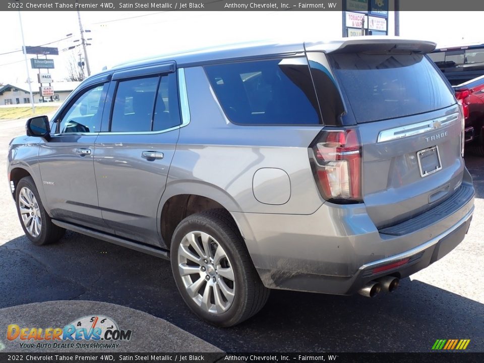2022 Chevrolet Tahoe Premier 4WD Satin Steel Metallic / Jet Black Photo #6