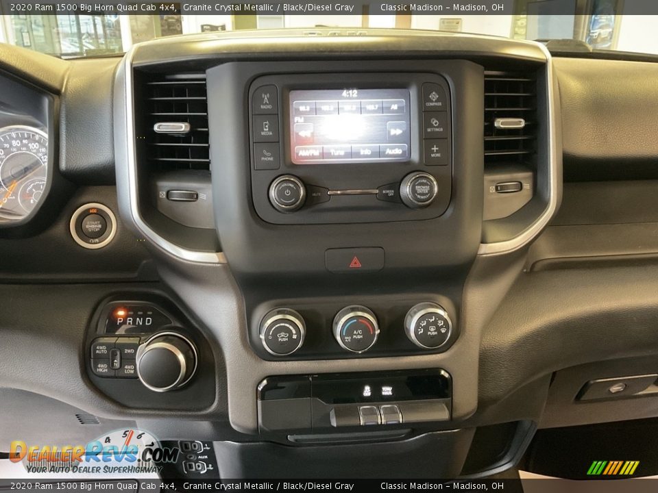2020 Ram 1500 Big Horn Quad Cab 4x4 Granite Crystal Metallic / Black/Diesel Gray Photo #8
