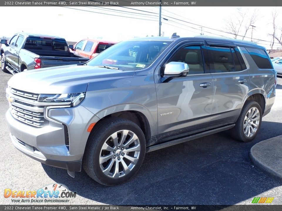2022 Chevrolet Tahoe Premier 4WD Satin Steel Metallic / Jet Black Photo #8
