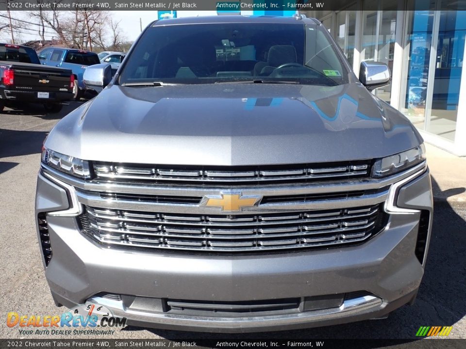 2022 Chevrolet Tahoe Premier 4WD Satin Steel Metallic / Jet Black Photo #9