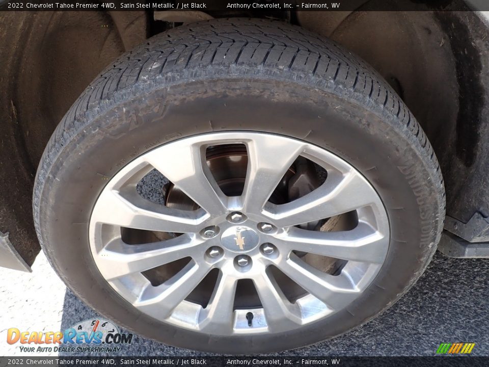 2022 Chevrolet Tahoe Premier 4WD Satin Steel Metallic / Jet Black Photo #10