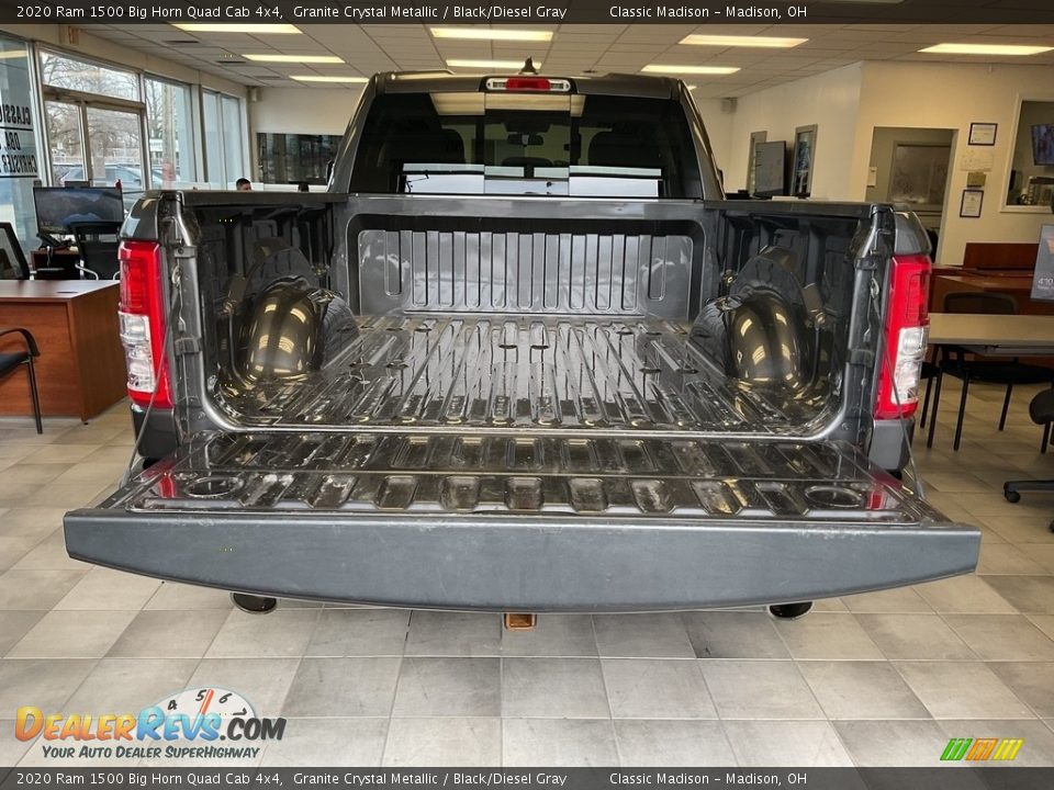 2020 Ram 1500 Big Horn Quad Cab 4x4 Granite Crystal Metallic / Black/Diesel Gray Photo #12
