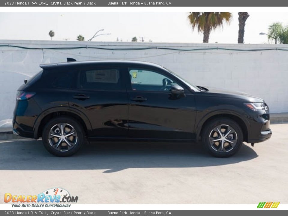 2023 Honda HR-V EX-L Crystal Black Pearl / Black Photo #10