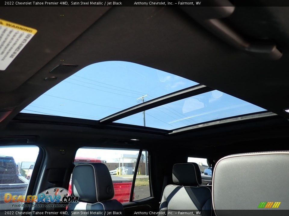 2022 Chevrolet Tahoe Premier 4WD Satin Steel Metallic / Jet Black Photo #17