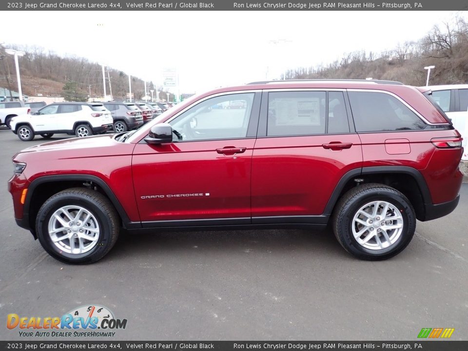 Velvet Red Pearl 2023 Jeep Grand Cherokee Laredo 4x4 Photo #2