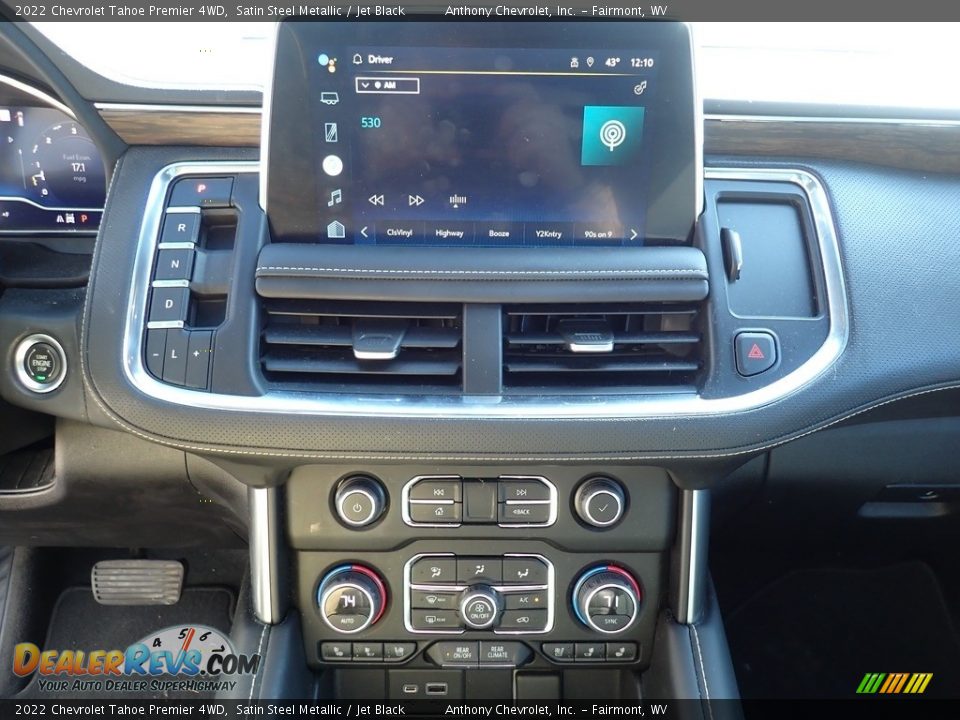 2022 Chevrolet Tahoe Premier 4WD Satin Steel Metallic / Jet Black Photo #19