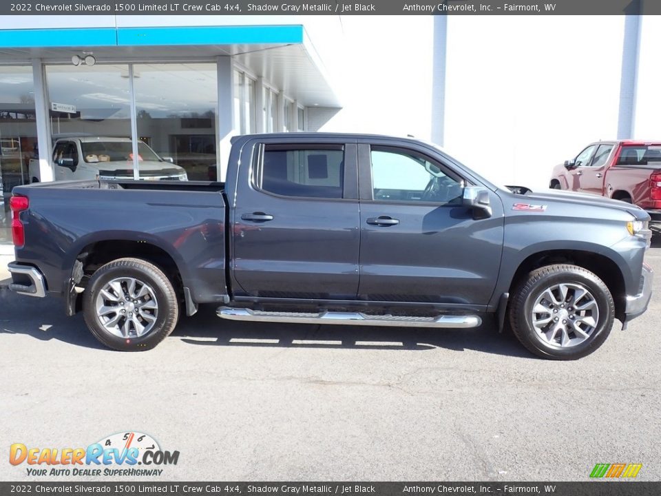 2022 Chevrolet Silverado 1500 Limited LT Crew Cab 4x4 Shadow Gray Metallic / Jet Black Photo #2
