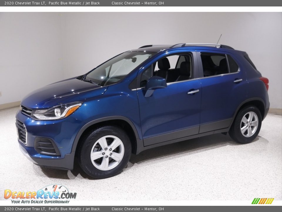 2020 Chevrolet Trax LT Pacific Blue Metallic / Jet Black Photo #3