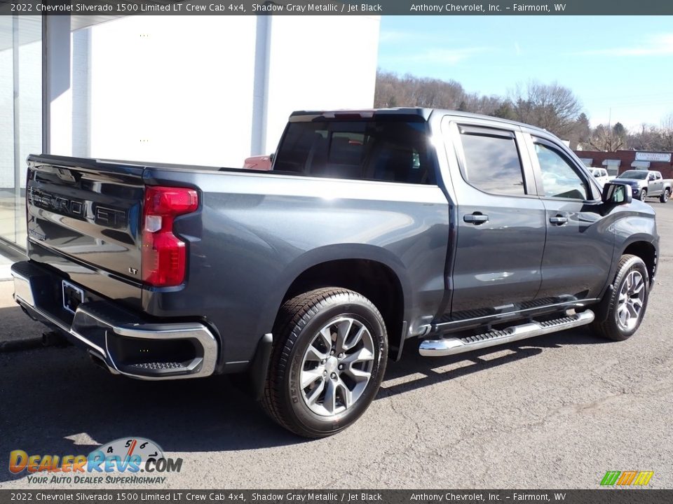 2022 Chevrolet Silverado 1500 Limited LT Crew Cab 4x4 Shadow Gray Metallic / Jet Black Photo #3