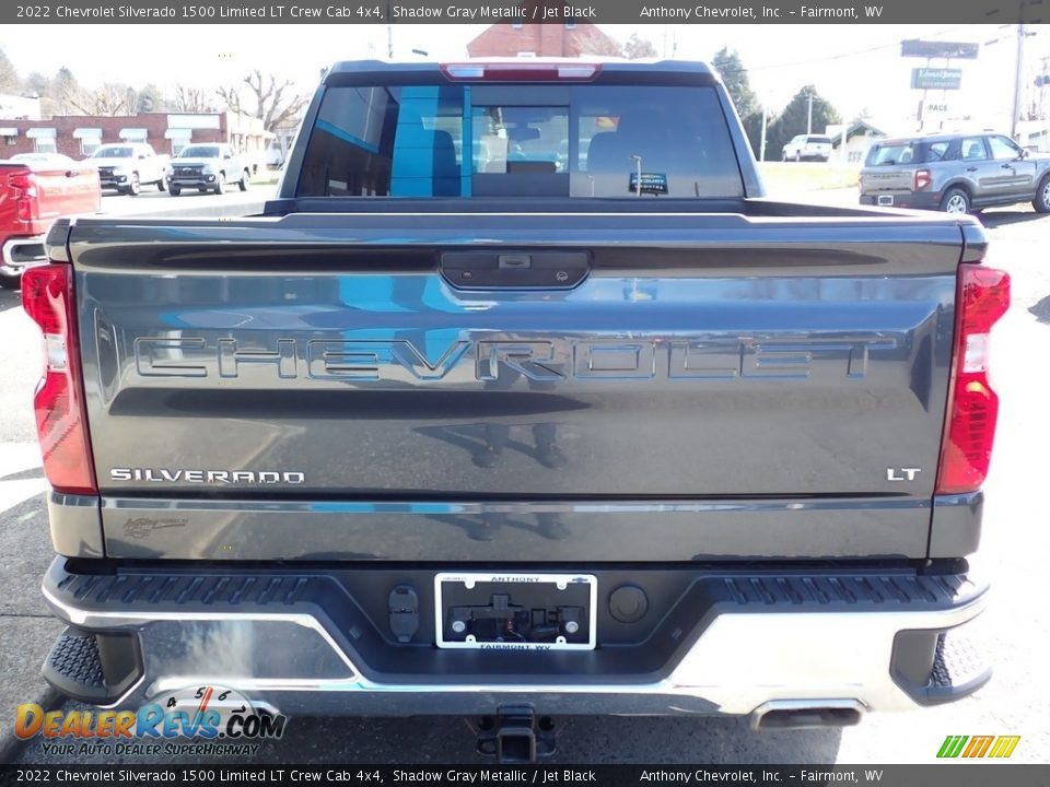 2022 Chevrolet Silverado 1500 Limited LT Crew Cab 4x4 Shadow Gray Metallic / Jet Black Photo #4