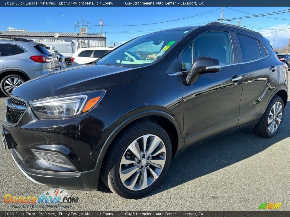 2019 Buick Encore Preferred Ebony Twilight Metallic / Ebony Photo #3