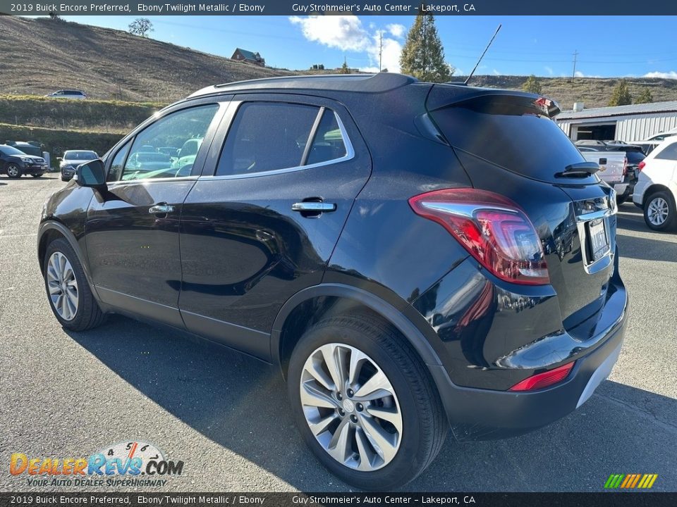 2019 Buick Encore Preferred Ebony Twilight Metallic / Ebony Photo #4