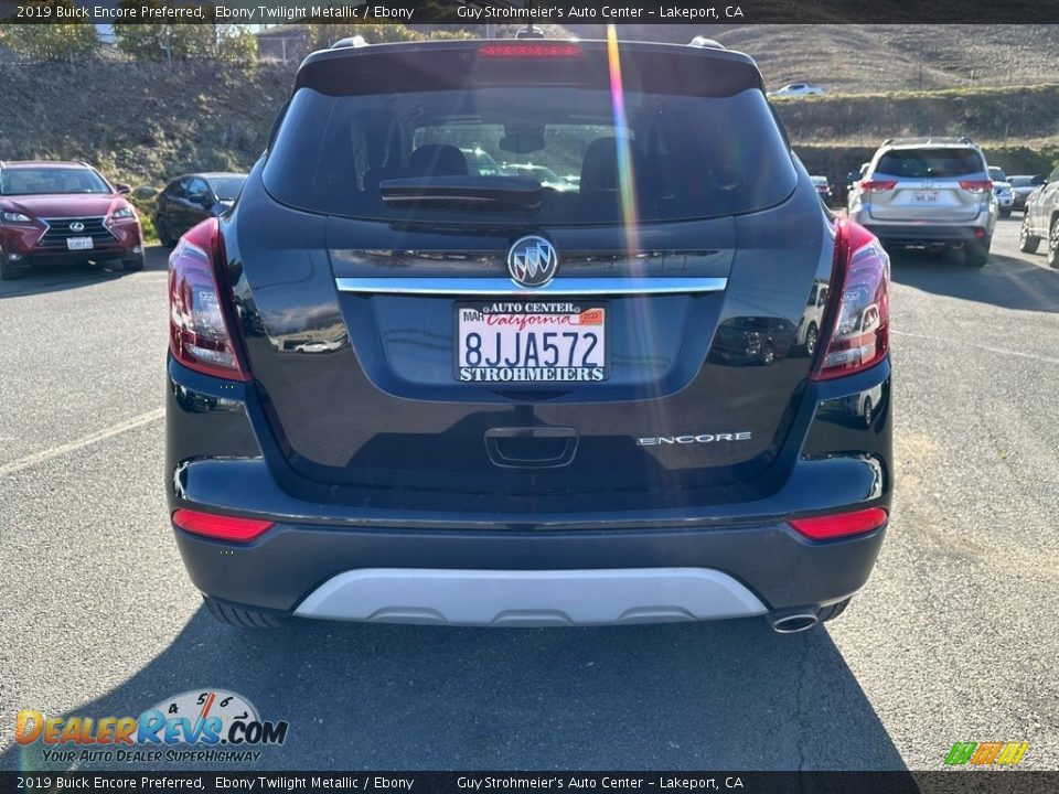 2019 Buick Encore Preferred Ebony Twilight Metallic / Ebony Photo #5