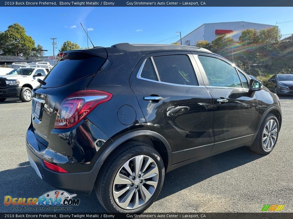 2019 Buick Encore Preferred Ebony Twilight Metallic / Ebony Photo #6