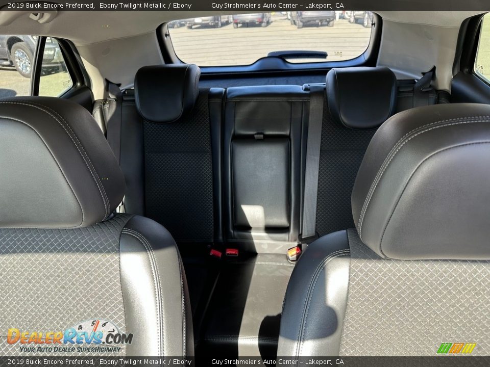 2019 Buick Encore Preferred Ebony Twilight Metallic / Ebony Photo #12