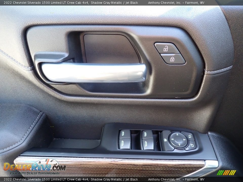 2022 Chevrolet Silverado 1500 Limited LT Crew Cab 4x4 Shadow Gray Metallic / Jet Black Photo #14