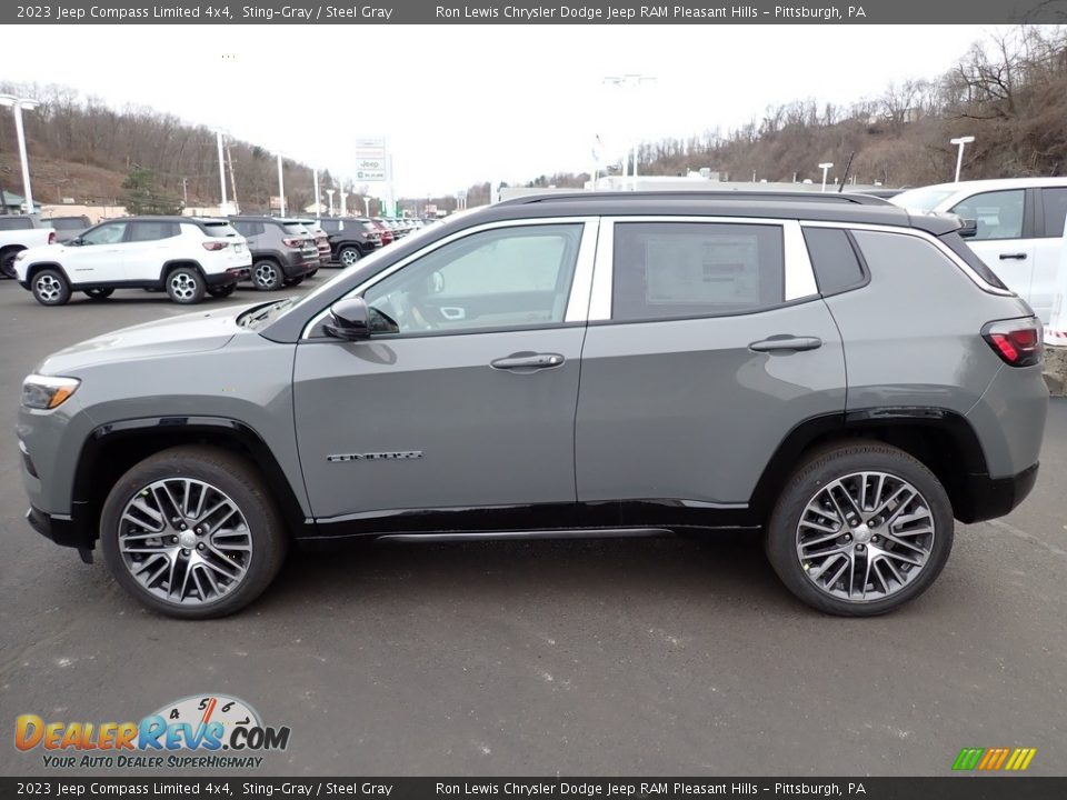 Sting-Gray 2023 Jeep Compass Limited 4x4 Photo #2