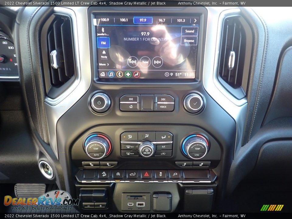 2022 Chevrolet Silverado 1500 Limited LT Crew Cab 4x4 Shadow Gray Metallic / Jet Black Photo #19