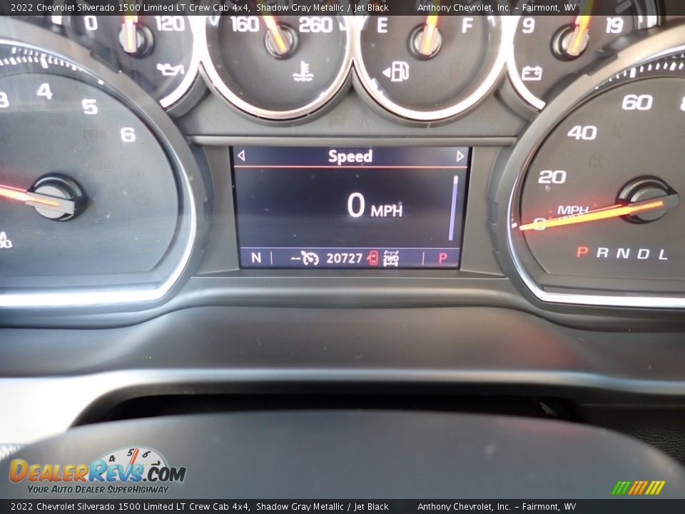 2022 Chevrolet Silverado 1500 Limited LT Crew Cab 4x4 Shadow Gray Metallic / Jet Black Photo #20