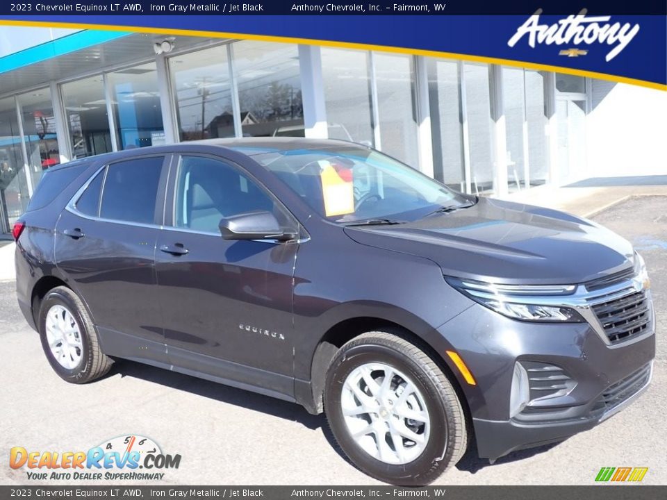 2023 Chevrolet Equinox LT AWD Iron Gray Metallic / Jet Black Photo #1