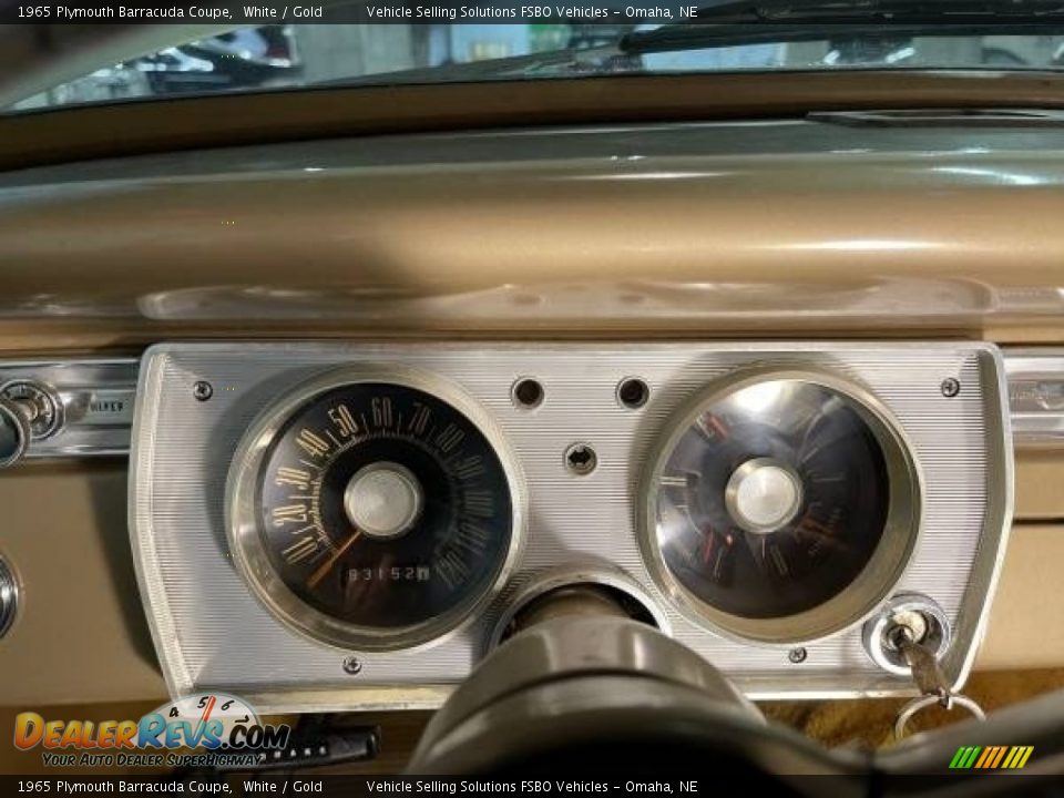 1965 Plymouth Barracuda Coupe Gauges Photo #10