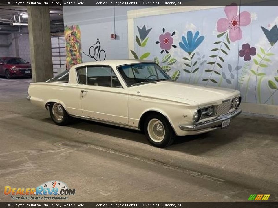 White 1965 Plymouth Barracuda Coupe Photo #11