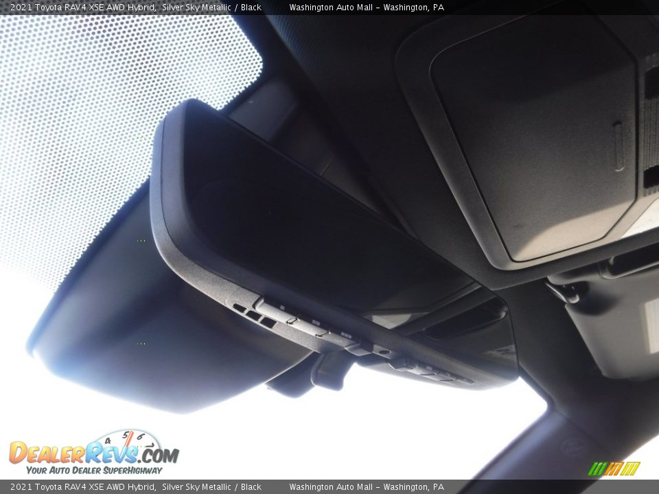 2021 Toyota RAV4 XSE AWD Hybrid Silver Sky Metallic / Black Photo #9